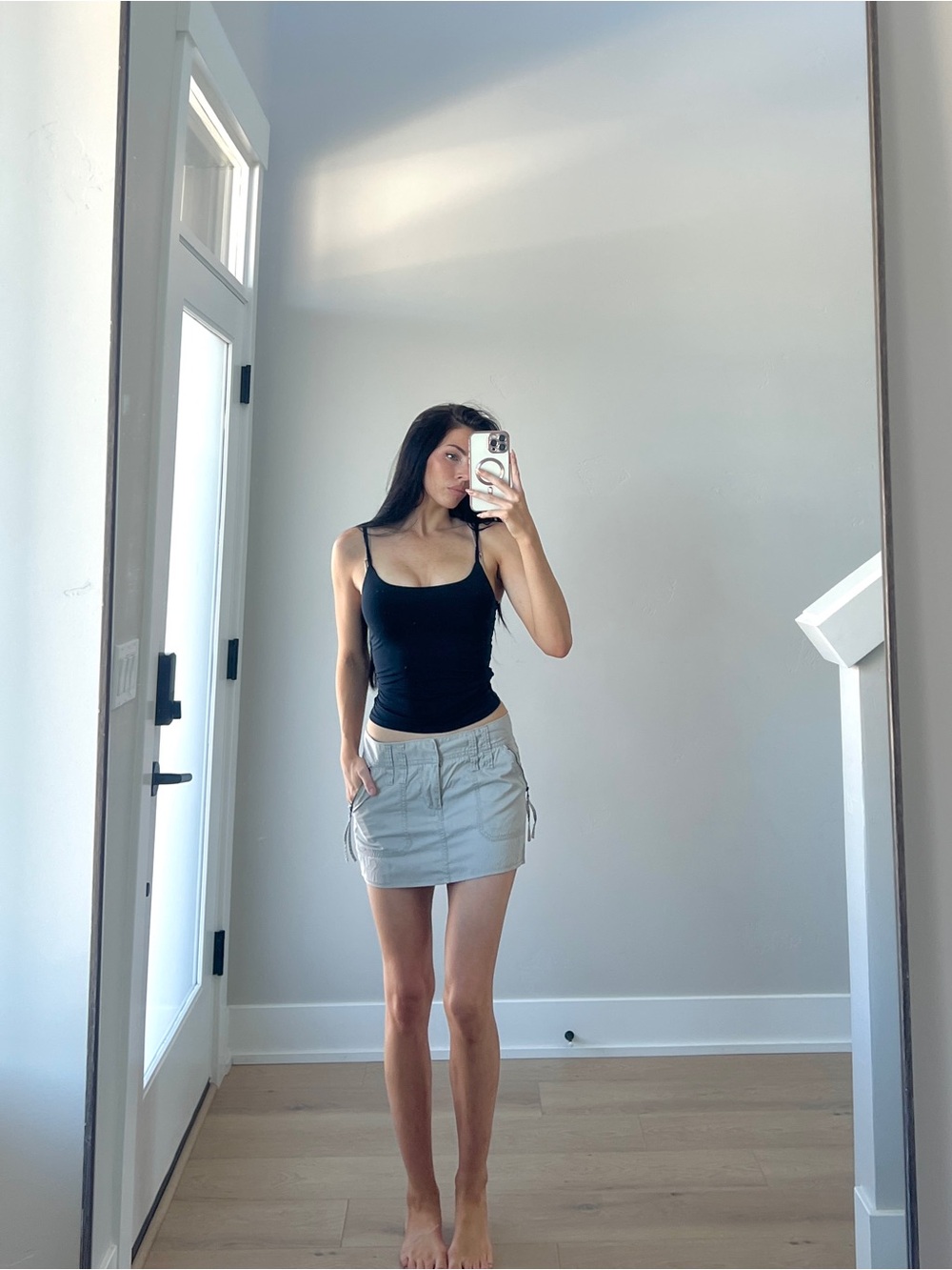 Cargo Mini Skirt
